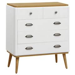Commode Coiffeuse Hansel scandinave Blanc
