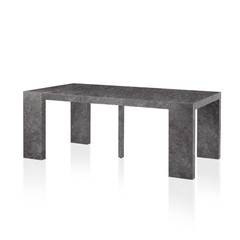 Uitschuifbare consoletafel Nassau L betoneffect