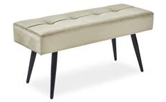 Banquette Vanina Velours Taupe