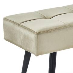 Banquette Vanina Velours Taupe