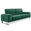 Barth 3-Sitzer Sofa mit Cordbezug Grün