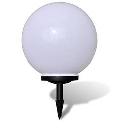 Boule solaire extérieure Thowra 40cm Blanc