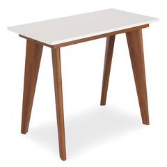 Table ronde extensible Flavie Blanc