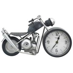 Horloge de table Harley 32x18cm Anthracite et Argent