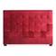 Tête de lit Luxor 160cm Velours Rouge