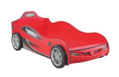 Lit-voiture pour enfant Speeda 80x190cm Rouge