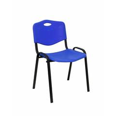Lot de 2 chaises de conférence empilables Robledo Bleu