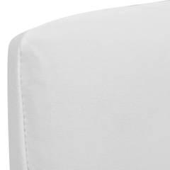 Lot de 6 housses de chaise extensibles Gartempe Tissu Blanc