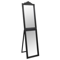 Brando espejo de pie W40xH160cm Madera maciza Negro