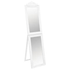 Brando espejo de pie W45xH180cm Madera maciza Blanco