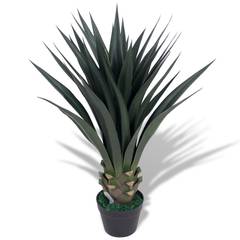 Plante artificielle Yucca 90cm Vert