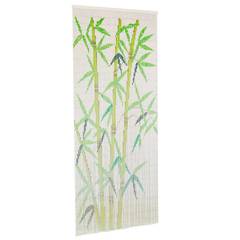Cortina de puerta Sakura 90x200cm Bambú Multicolor