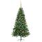 Künstlicher Weihnachtsbaum Silvesse H180cm Grün LED mit Kugeln Gold