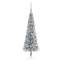 Xirarge Zilveren LED Kerstboom D61xH240cm met Roségouden Ballen
