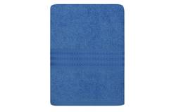 Sicco Handtuch mit drei gestickten Linien 50 x 90 cm 100 oton Denim Blau