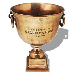 Seau à Champagne Trophée métal Bronze
