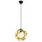 Annulis H121 cm Goud Metaal Zwarte Bal Hanging Ring