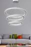 Thedi 3 ring hanglamp D50cm Metaal Wit