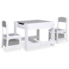 Table et chaises pour enfants Sunsa Bois Blanc