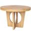 Table ronde extensible Kalipso Chêne Clair