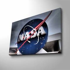 Lucendi NASA Tablero luminoso LED 30 x 90 cm Paño de gamuza Madera Multicolor